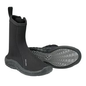 Sea-Doo 5mm Neoprene Water Boots Black Side Zip Unisex Men’s 8 / Women’s 9